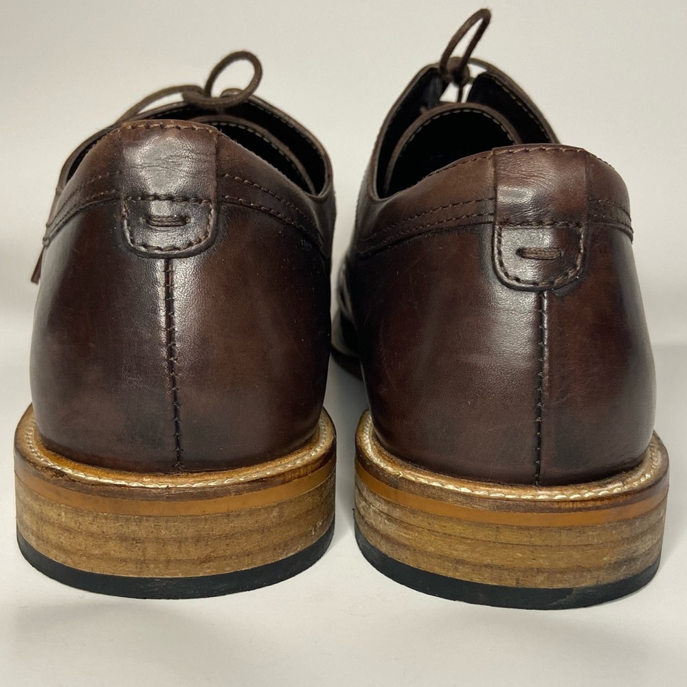 Men’s Smooth Leather Dress Shoes by Red Tape. Size 12 Medium - Picture 3 of 11